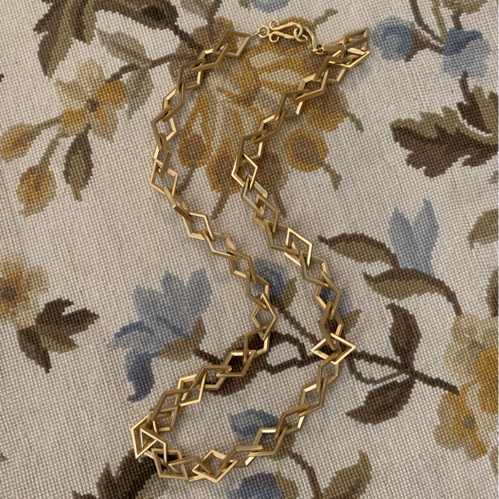 Stephanie Kantis Interlocking Chain Necklace - image 2